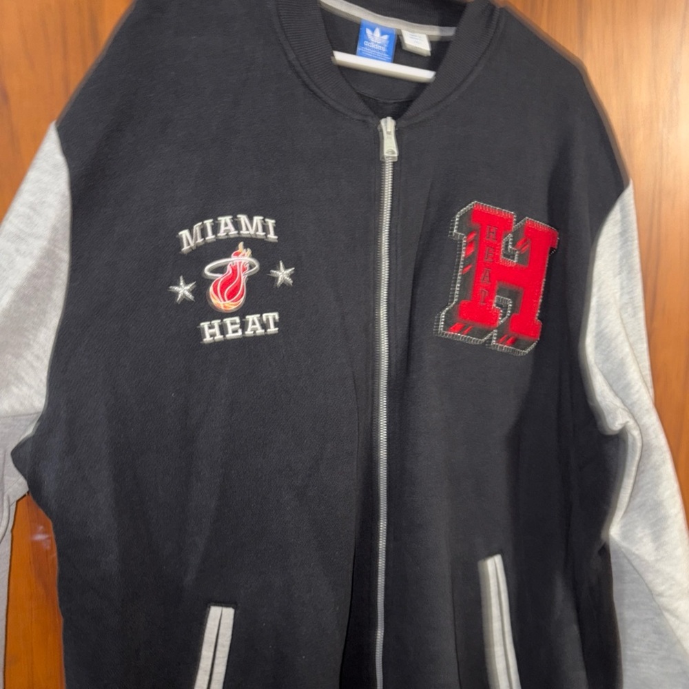 Adidas Black Jacket Miami Heat